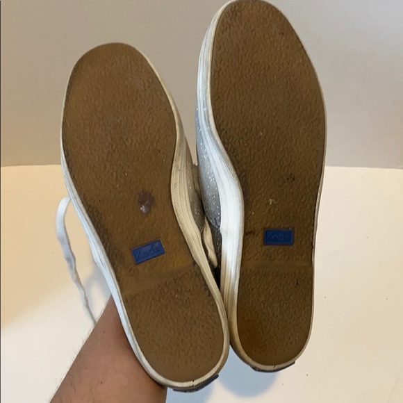 Keds glitter sparkle ombré lace up shoes 6.5 - Picture 7 of 10